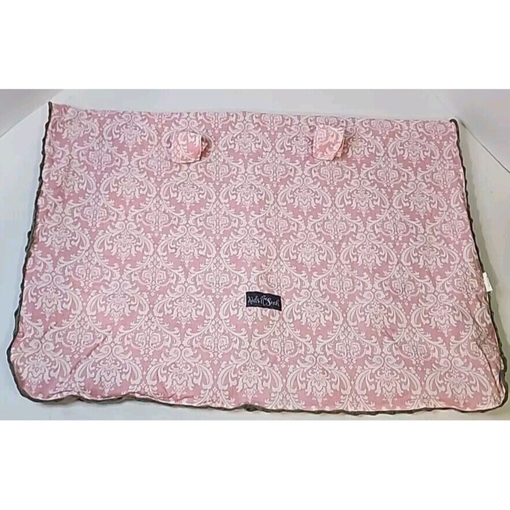 Kids N Such Carseat Cover Pink Demask